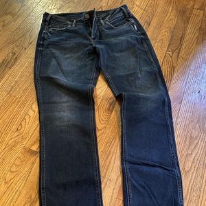 Women’s Silver Elyse straight jeans